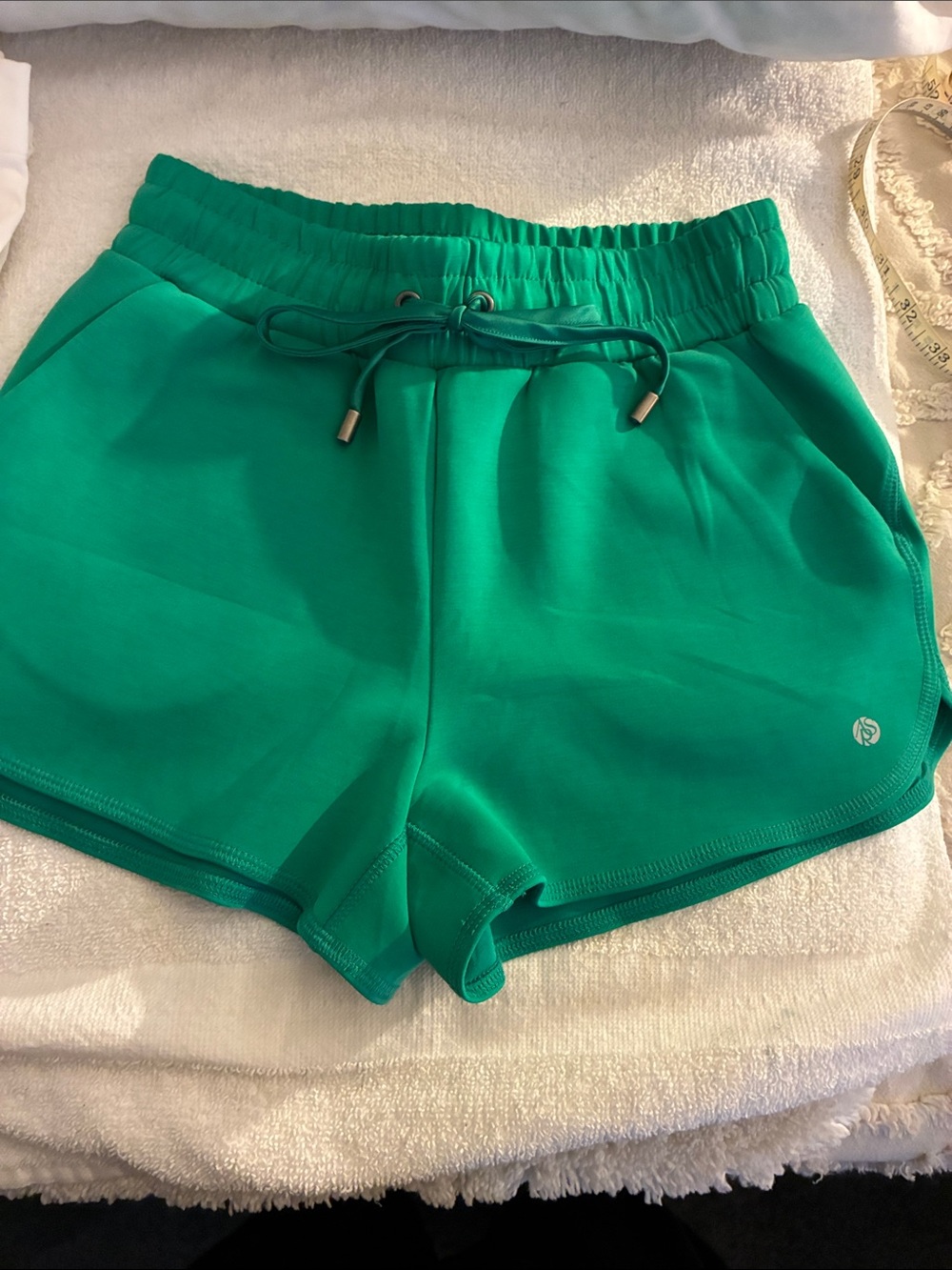 NWOT AS Revival, Altar’d Supersoft Lounge Shorts Women’s Green Drawstring Active